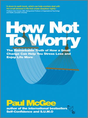 cover image of How Not to Worry